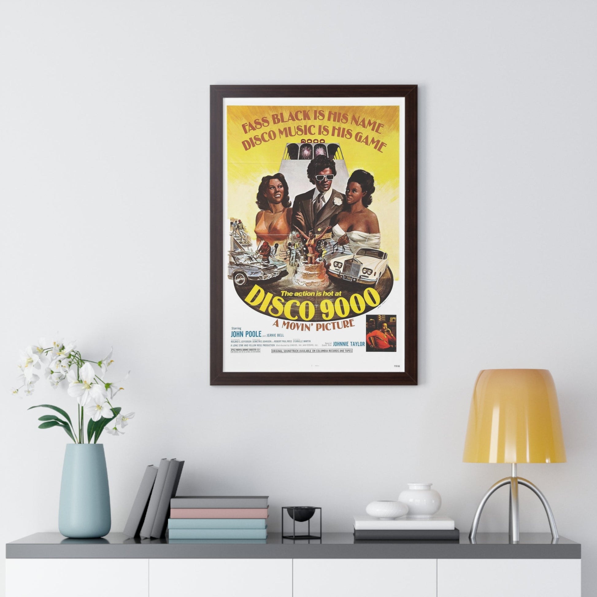 DISCO 9000 1977 - Framed Movie Poster-The Sticker Space