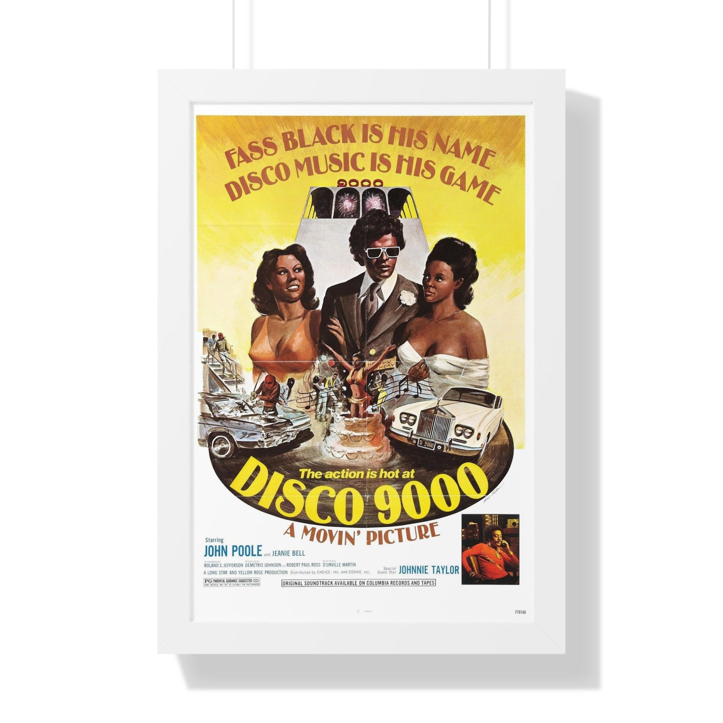 DISCO 9000 1977 - Framed Movie Poster-16″ x 24″-The Sticker Space