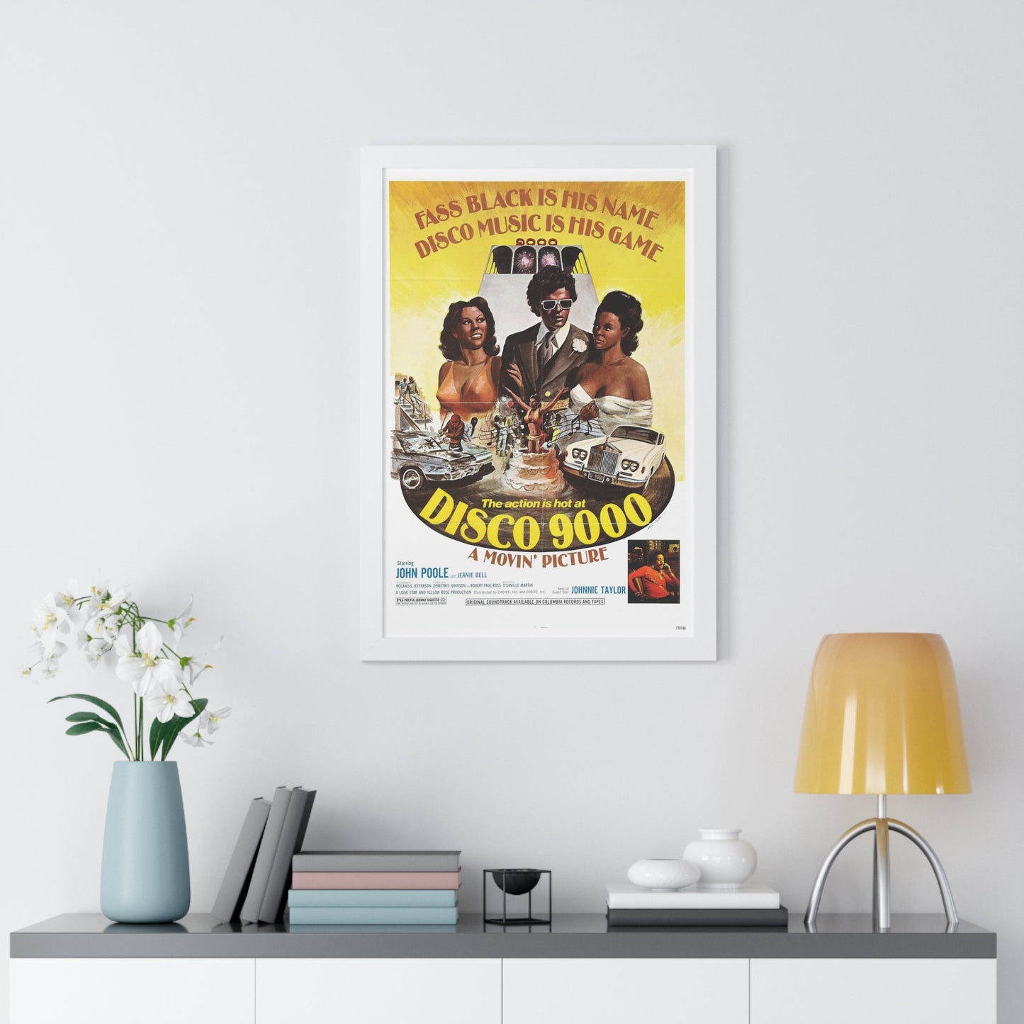 DISCO 9000 1977 - Framed Movie Poster-The Sticker Space