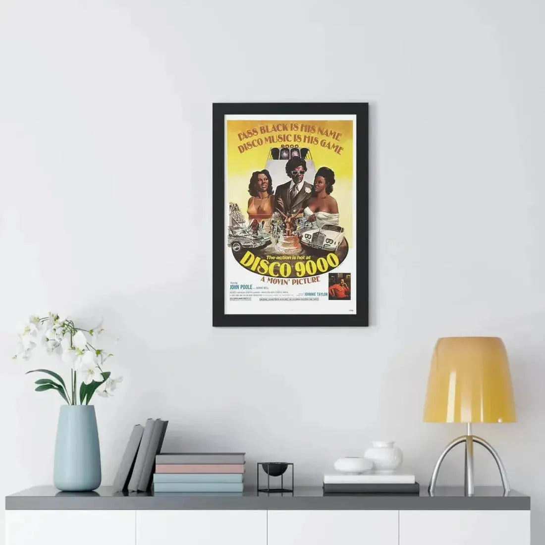 DISCO 9000 1977 - Framed Movie Poster - The Sticker Space