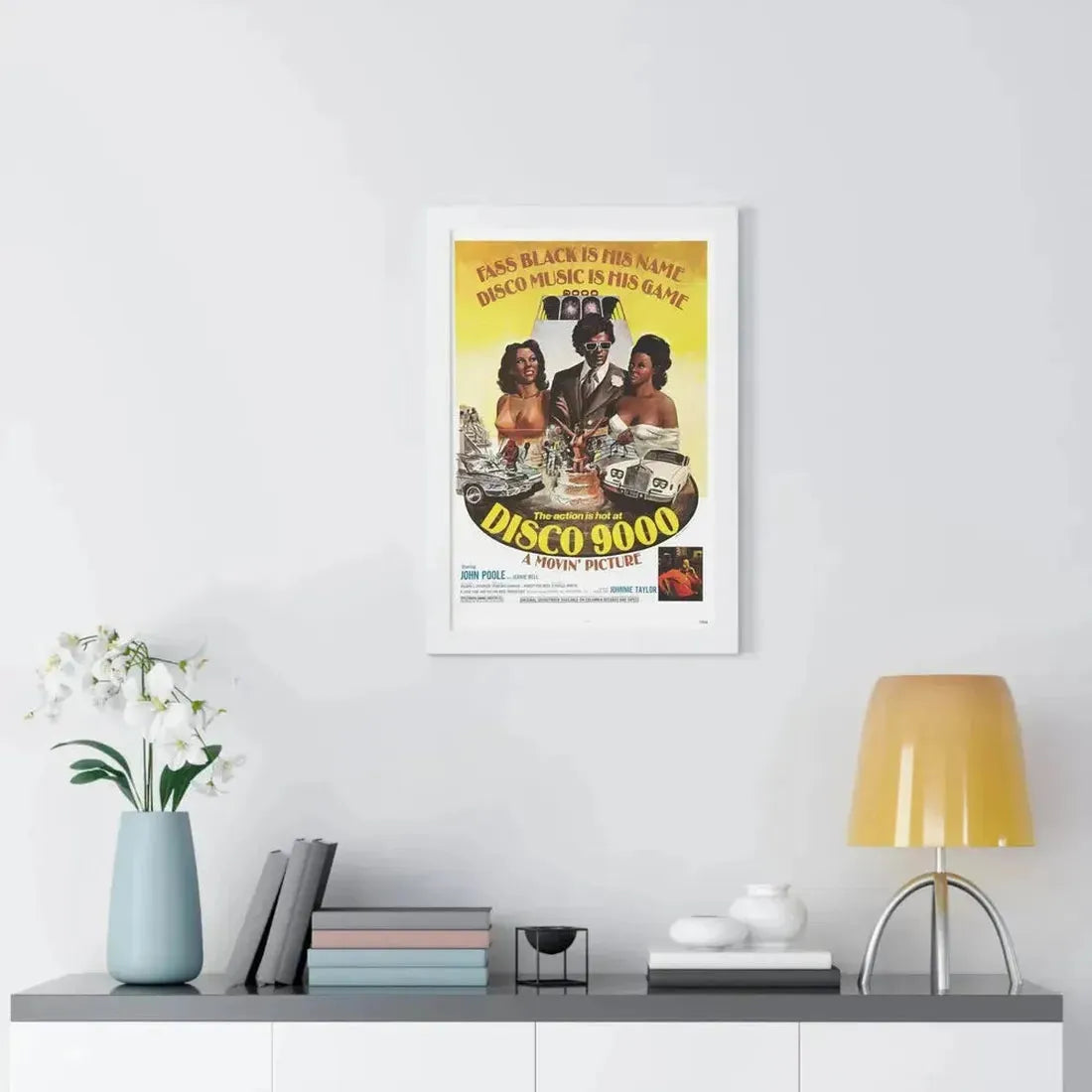 DISCO 9000 1977 - Framed Movie Poster - The Sticker Space