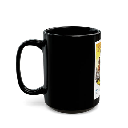 DISCO 9000 1977 Movie Poster - Black Coffee Mug-The Sticker Space