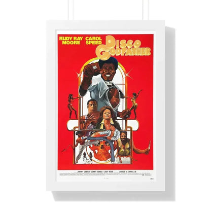 DISCO GODFATHER 1979 - Framed Movie Poster - The Sticker Space