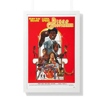 DISCO GODFATHER 1979 - Framed Movie Poster - The Sticker Space
