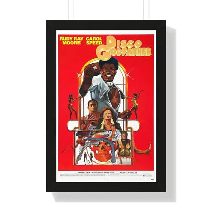 DISCO GODFATHER 1979 - Framed Movie Poster - The Sticker Space