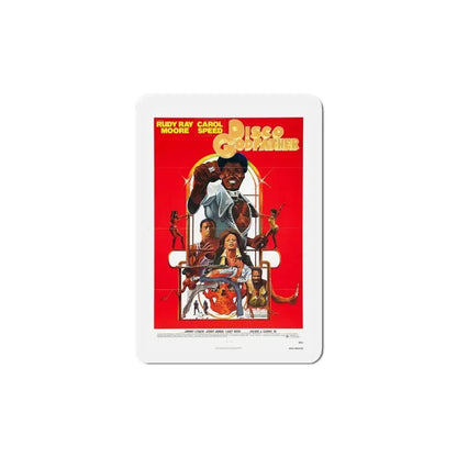 Disco Godfather 1979 Movie Poster Refrigerator Magnet 6 Inch - The Sticker Space