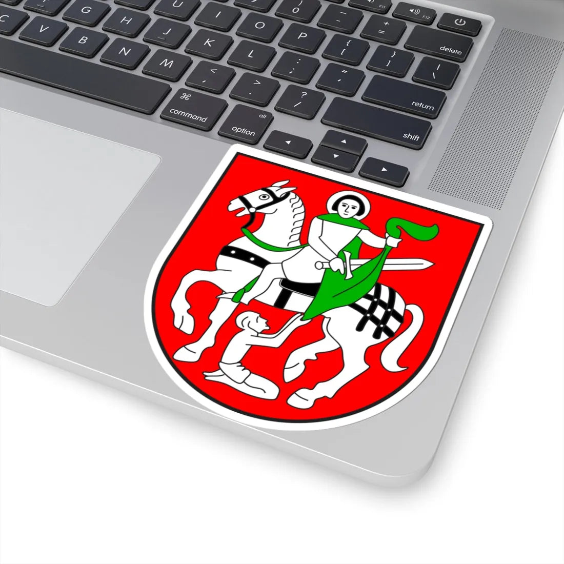 Disentis Kreis wappen (Switzerland) (Coat of Arms) STICKER Vinyl Kiss-Cut Decal - The Sticker Space