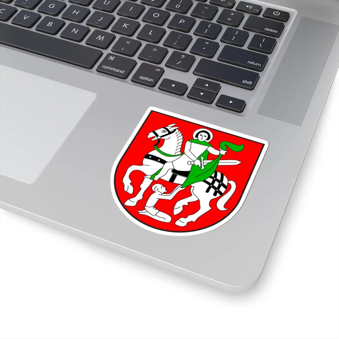 Disentis Kreis wappen (Switzerland) (Coat of Arms) STICKER Vinyl Kiss-Cut Decal - The Sticker Space