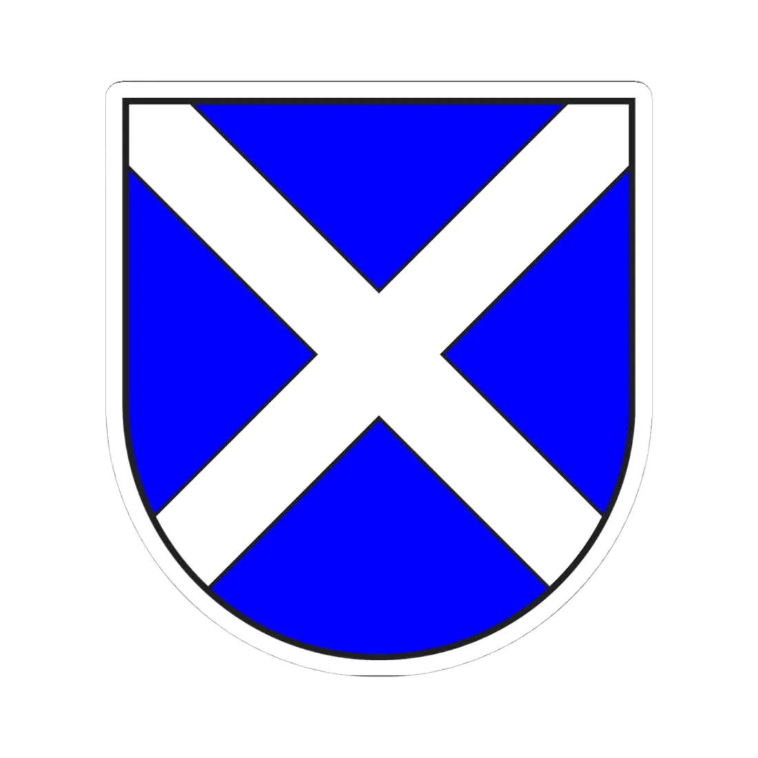Disentis Muster wappen (Switzerland) (Coat of Arms) STICKER Vinyl Kiss-Cut Decal - The Sticker Space
