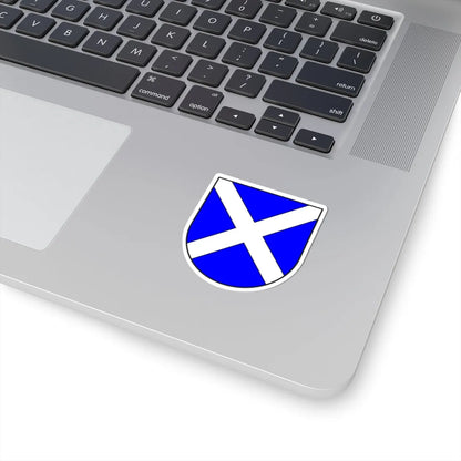 Disentis Muster wappen (Switzerland) (Coat of Arms) STICKER Vinyl Kiss-Cut Decal - The Sticker Space