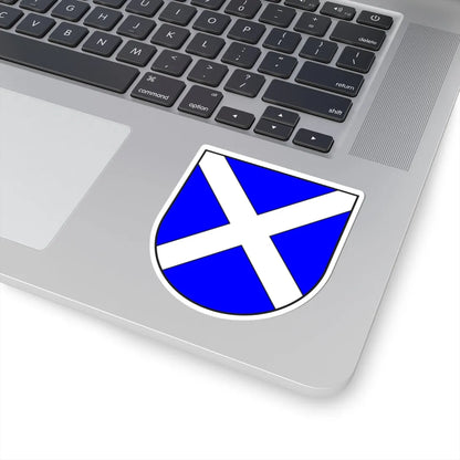 Disentis Muster wappen (Switzerland) (Coat of Arms) STICKER Vinyl Kiss-Cut Decal - The Sticker Space