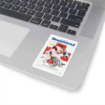 Disorderlies 1987 Movie Poster - STICKER Vinyl Kiss-Cut Decal - The Sticker Space