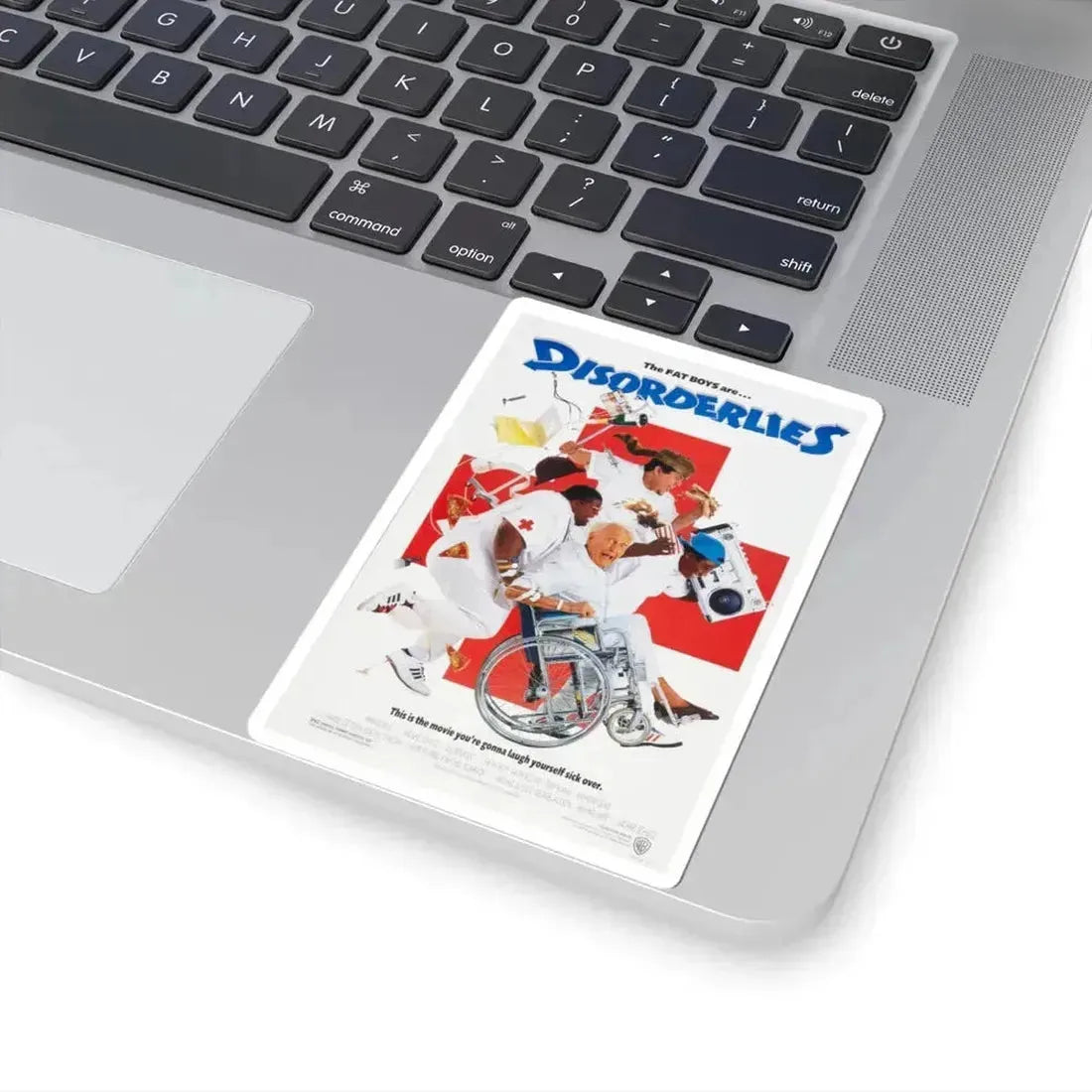 Disorderlies 1987 Movie Poster - STICKER Vinyl Kiss-Cut Decal - The Sticker Space