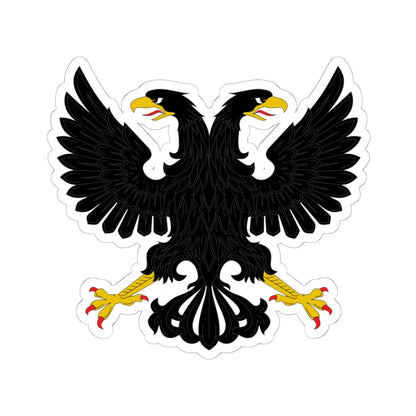 Displayed double head eagle (Russia) (Coat of Arms) STICKER Vinyl Kiss-Cut Decal 6 Inch White - The Sticker Space