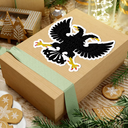 Displayed double head eagle (Russia) (Coat of Arms) STICKER Vinyl Kiss-Cut Decal - The Sticker Space