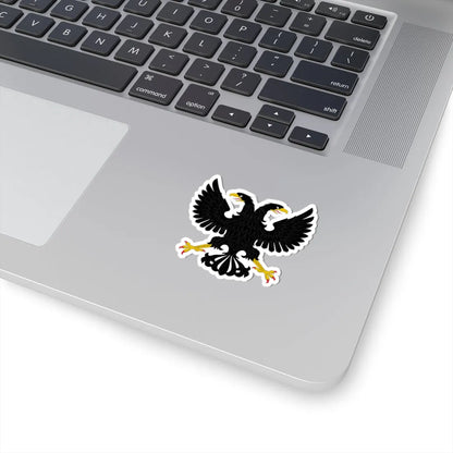 Displayed double head eagle (Russia) (Coat of Arms) STICKER Vinyl Kiss-Cut Decal - The Sticker Space