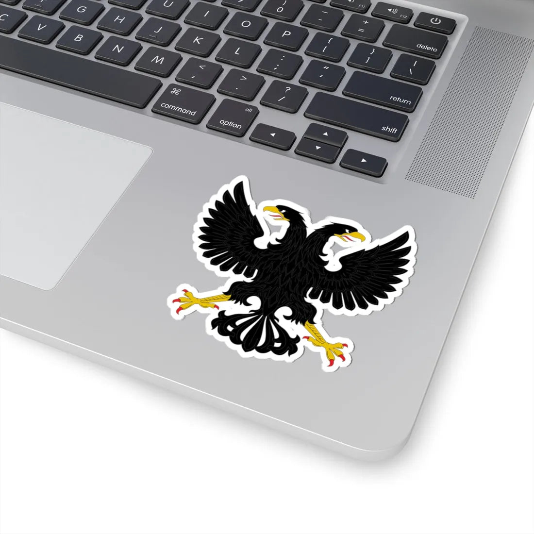 Displayed double head eagle (Russia) (Coat of Arms) STICKER Vinyl Kiss-Cut Decal - The Sticker Space