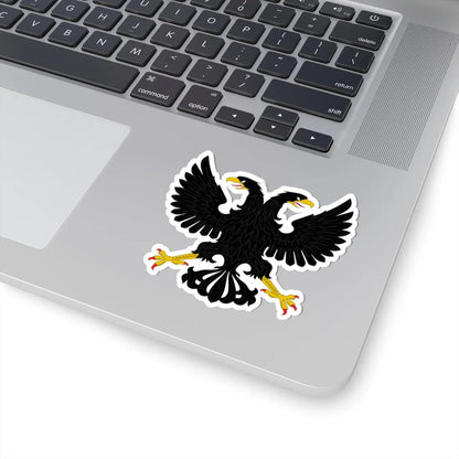 Displayed double head eagle (Russia) (Coat of Arms) STICKER Vinyl Kiss-Cut Decal - The Sticker Space