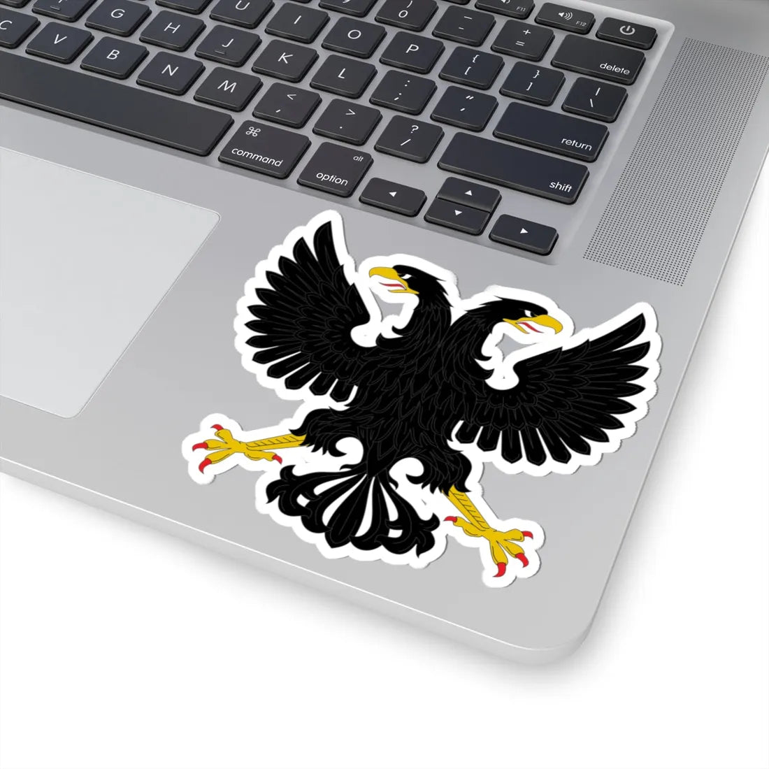 Displayed double head eagle (Russia) (Coat of Arms) STICKER Vinyl Kiss-Cut Decal - The Sticker Space