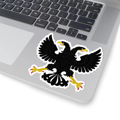 Displayed double head eagle (Russia) (Coat of Arms) STICKER Vinyl Kiss-Cut Decal - The Sticker Space