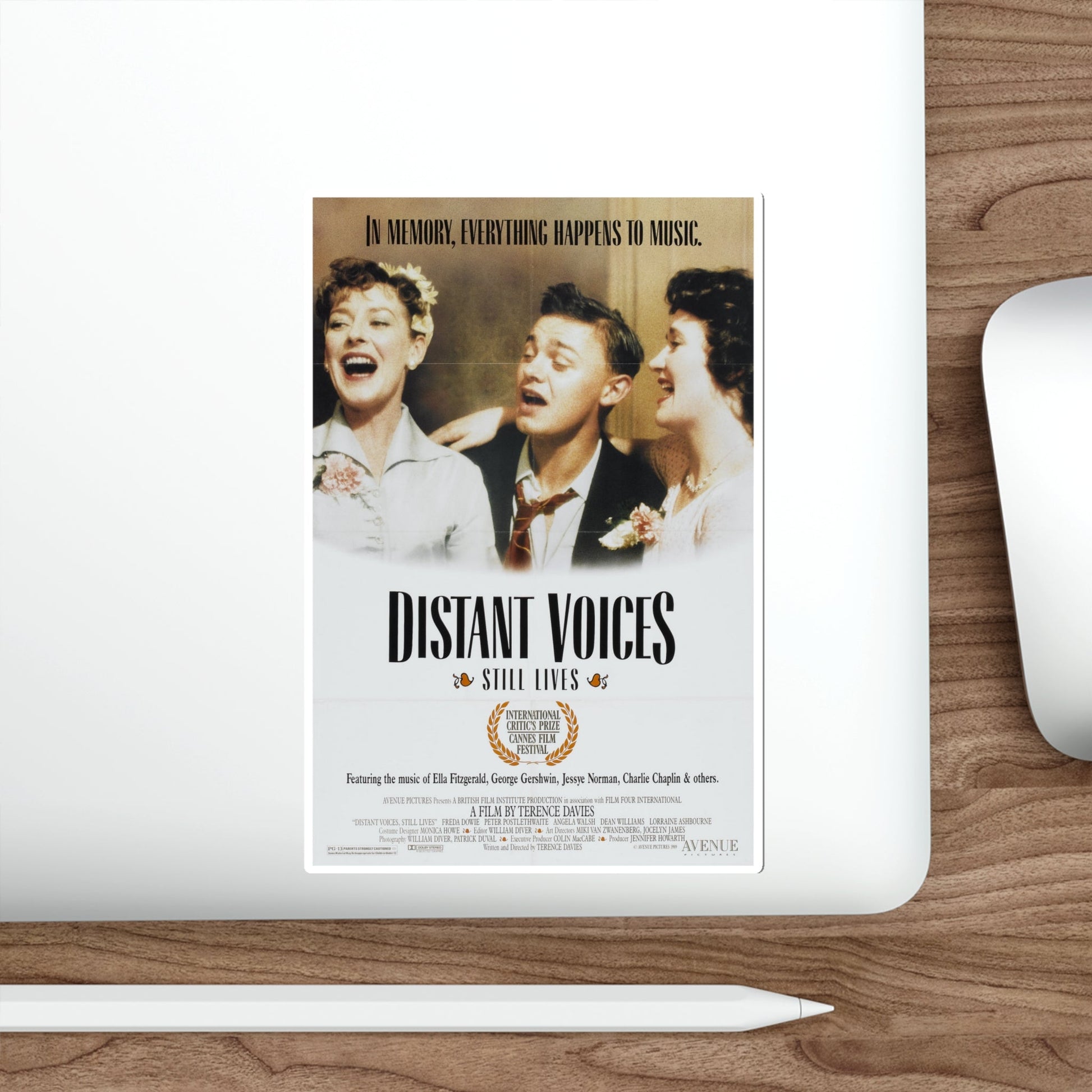 Distant Voices, Still Lives 1989 Movie Poster STICKER Vinyl Die-Cut Decal-The Sticker Space