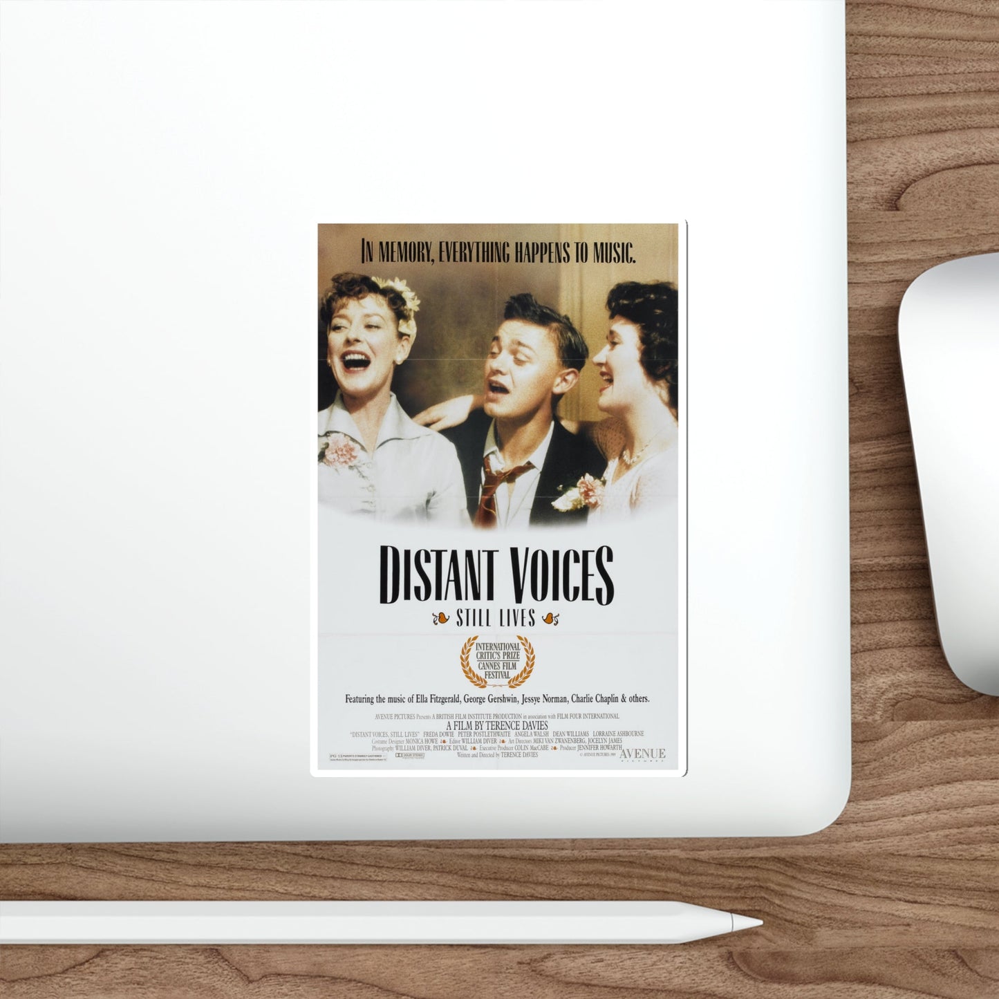 Distant Voices, Still Lives 1989 Movie Poster STICKER Vinyl Die-Cut Decal-The Sticker Space