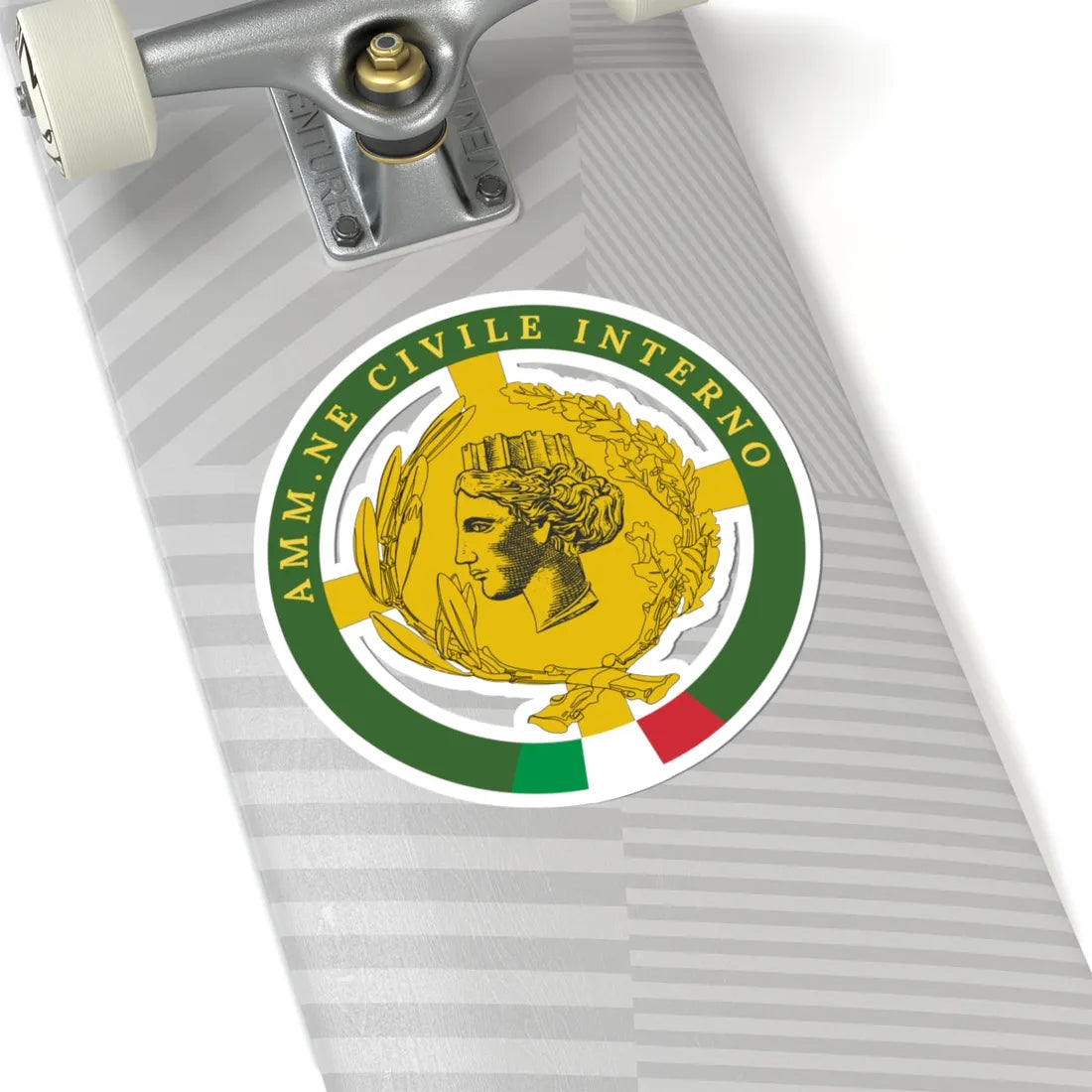 Distintivo amm.ne civile interno (Italy) (Coat of Arms) STICKER Vinyl Kiss-Cut Decal - The Sticker Space