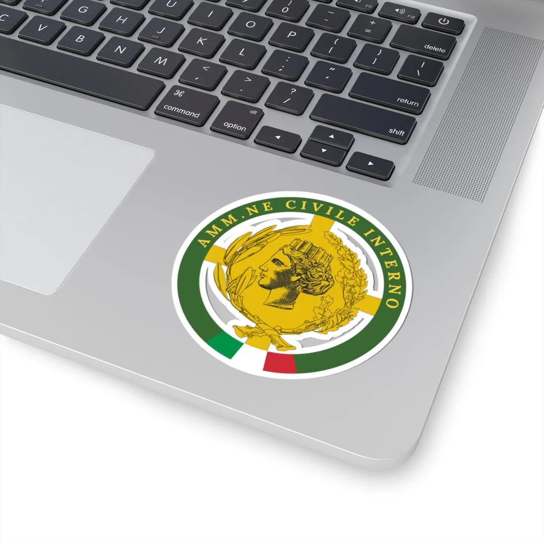 Distintivo amm.ne civile interno (Italy) (Coat of Arms) STICKER Vinyl Kiss-Cut Decal - The Sticker Space
