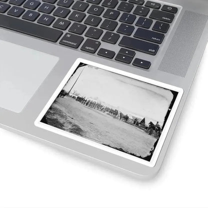 District of Columbia. Band Before Quarters at Camp Stoneman (U.S. Civil War) STICKER Vinyl Kiss-Cut Decal - The Sticker Space