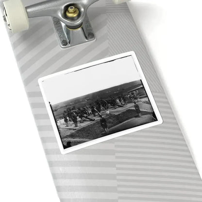 District of Columbia. Gun Crews of Company H, 3D Massachusetts Heavy Artillery, at Fort Lincoln (U.S. Civil War) STICKER Vinyl Kiss-Cut Decal - The Sticker Space