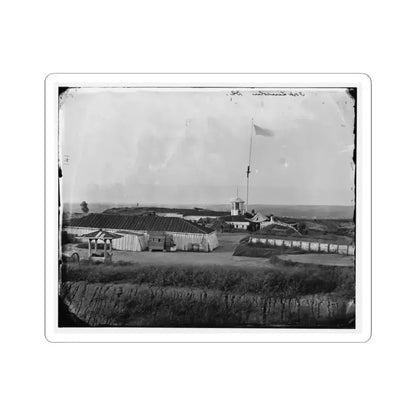 District of Columbia. Interior View of Fort Lincoln (U.S. Civil War) STICKER Vinyl Kiss-Cut Decal 3 Inch White - The Sticker Space