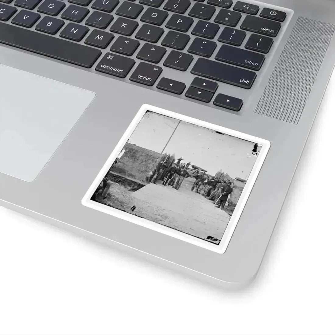 District of Columbia. Soldiers at Gate of Fort Slemmer (U.S. Civil War) STICKER Vinyl Kiss-Cut Decal - The Sticker Space