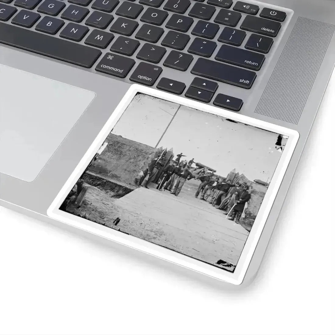 District of Columbia. Soldiers at Gate of Fort Slemmer (U.S. Civil War) STICKER Vinyl Kiss-Cut Decal - The Sticker Space