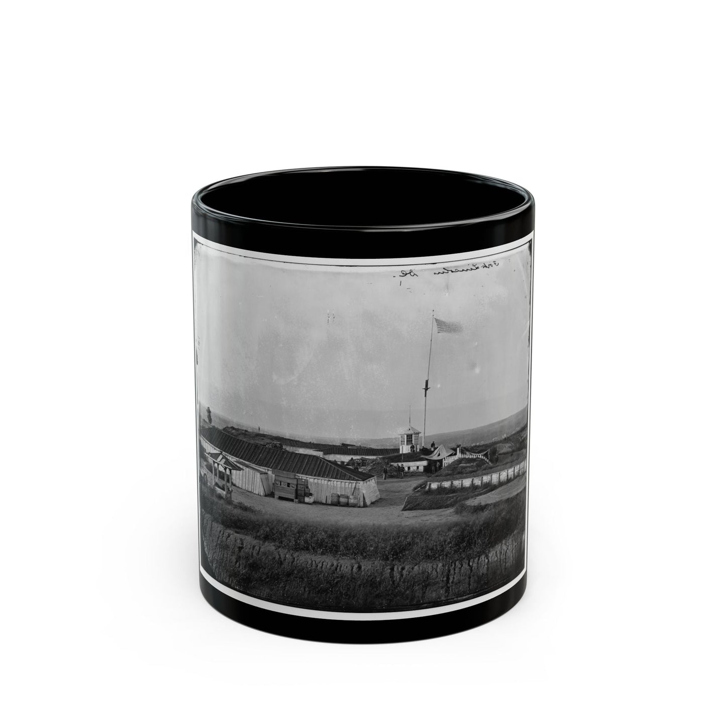 District Of Columbia. Interior View Of Fort Lincoln (U.S. Civil War) Black Coffee Mug