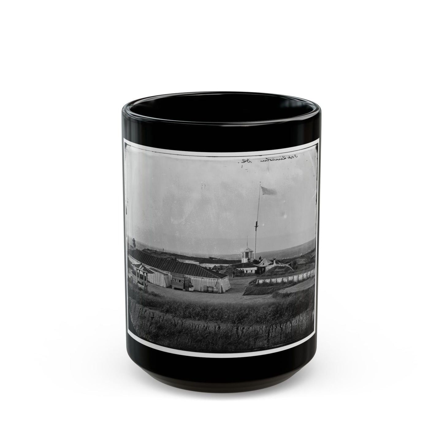 District Of Columbia. Interior View Of Fort Lincoln (U.S. Civil War) Black Coffee Mug