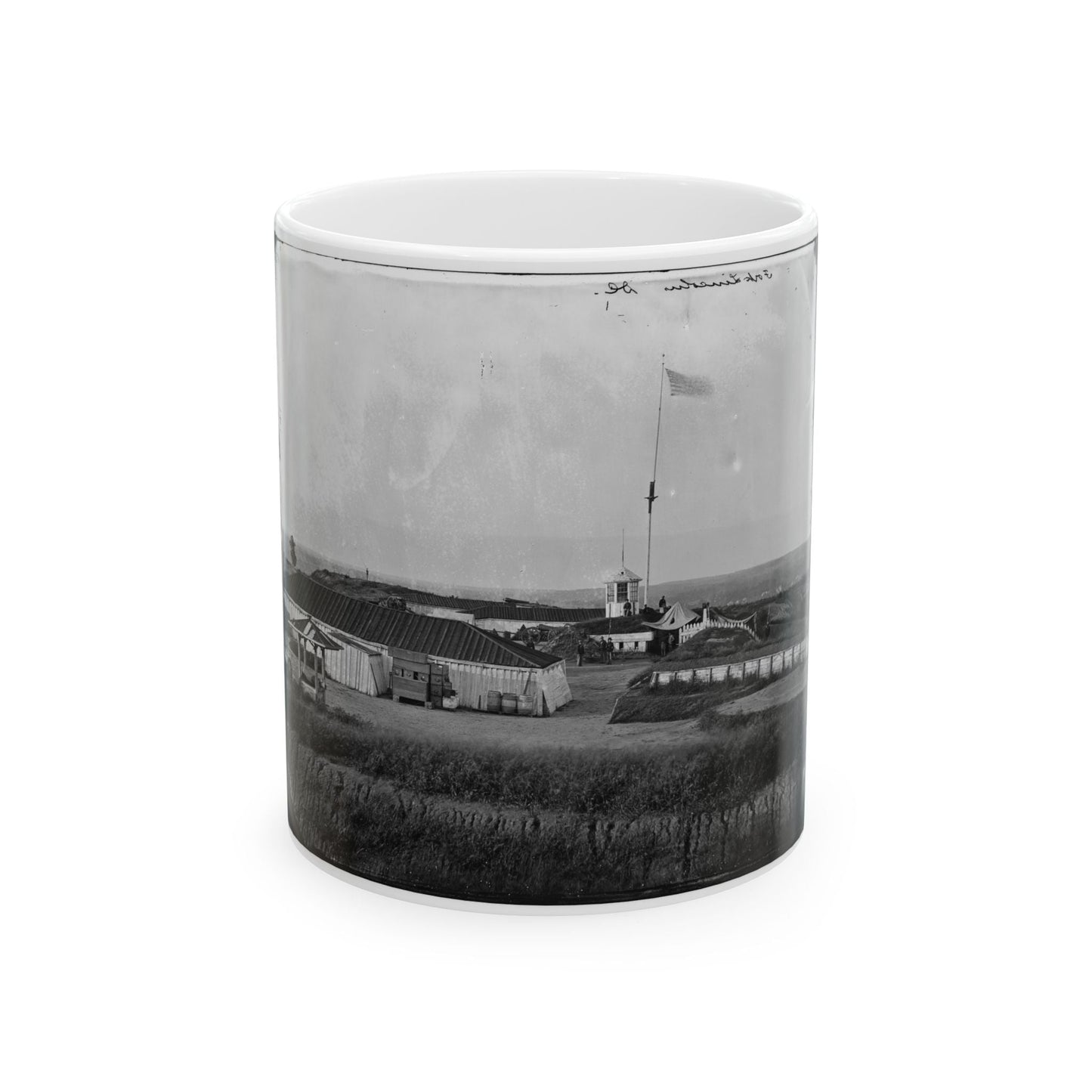 District Of Columbia. Interior View Of Fort Lincoln (U.S. Civil War) White Coffee Mug