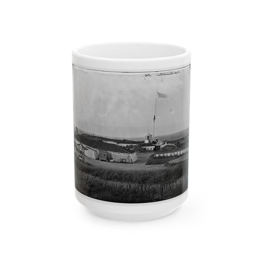 District Of Columbia. Interior View Of Fort Lincoln (U.S. Civil War) White Coffee Mug