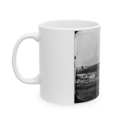 District Of Columbia. Interior View Of Fort Lincoln (U.S. Civil War) White Coffee Mug