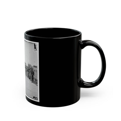 District Of Columbia. Soldiers At Gate Of Fort Slemmer (U.S. Civil War) Black Coffee Mug