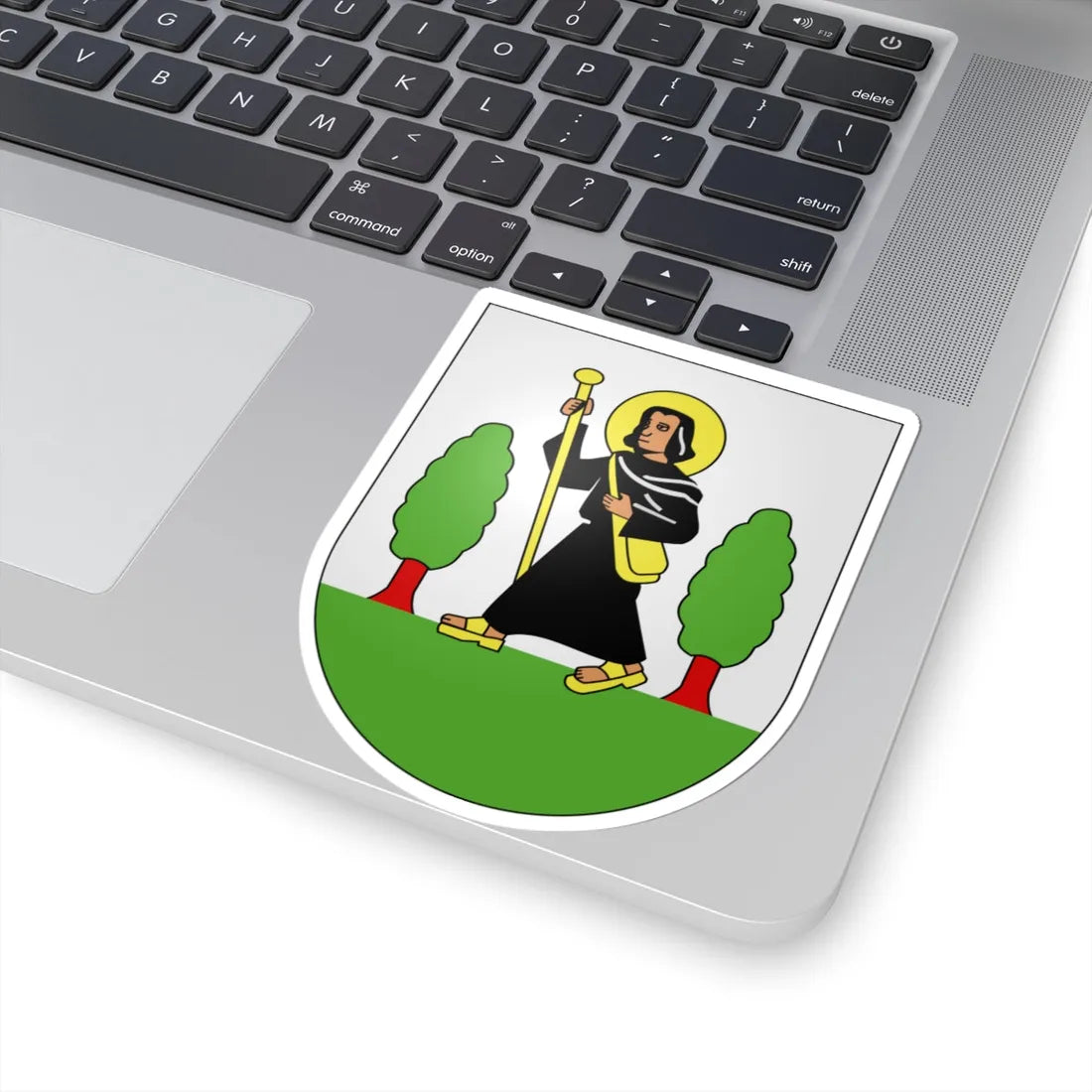 Dittingen-coat of arms (Switzerland) (Coat of Arms) STICKER Vinyl Kiss-Cut Decal - The Sticker Space
