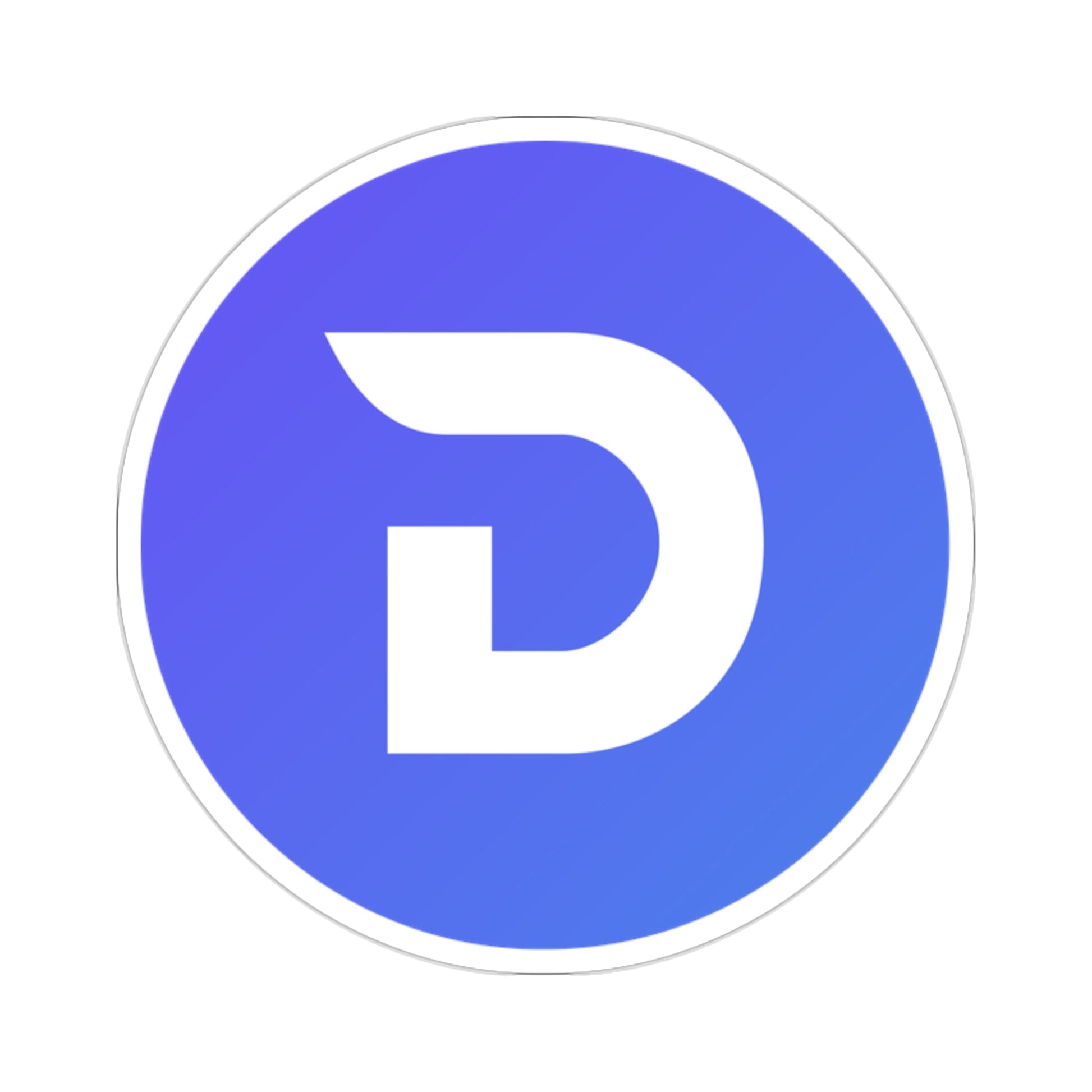 DIVI DIVI (Cryptocurrency) STICKER Vinyl Die-Cut Decal-2 Inch-The Sticker Space