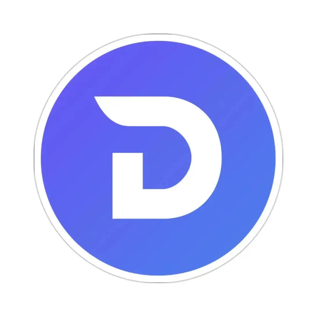 DIVI DIVI (Cryptocurrency) STICKER Vinyl Die-Cut Decal 2 Inch - The Sticker Space