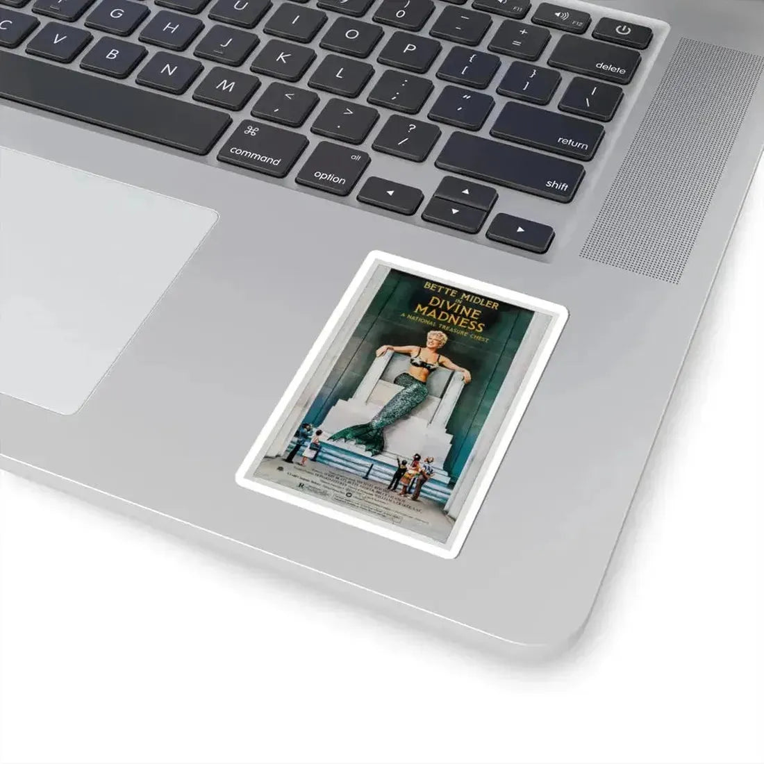 Divine Madness! 1980 Movie Poster - STICKER Vinyl Kiss-Cut Decal - The Sticker Space