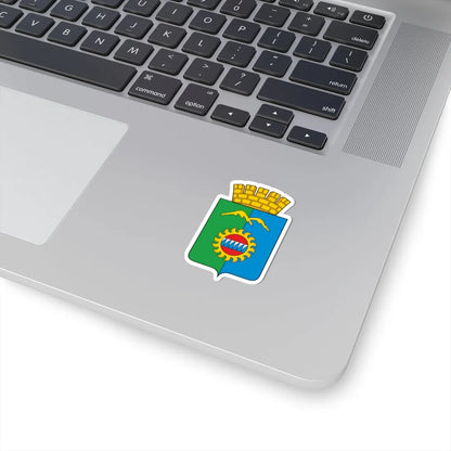 Divnogorsk COA - crowned (Russia) (Coat of Arms) STICKER Vinyl Kiss-Cut Decal - The Sticker Space