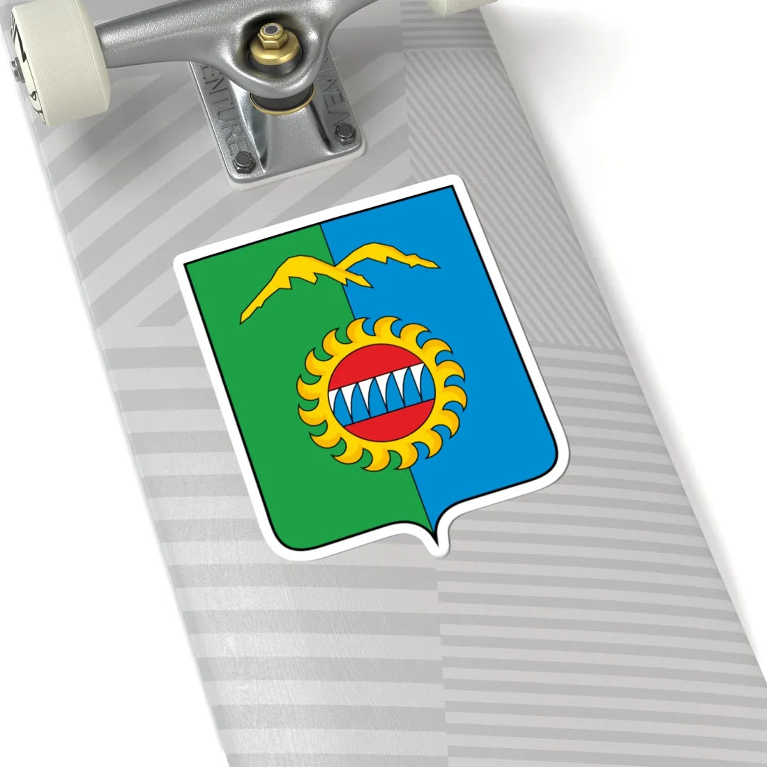 Divnogorsk COA (Russia) (Coat of Arms) STICKER Vinyl Kiss-Cut Decal - The Sticker Space
