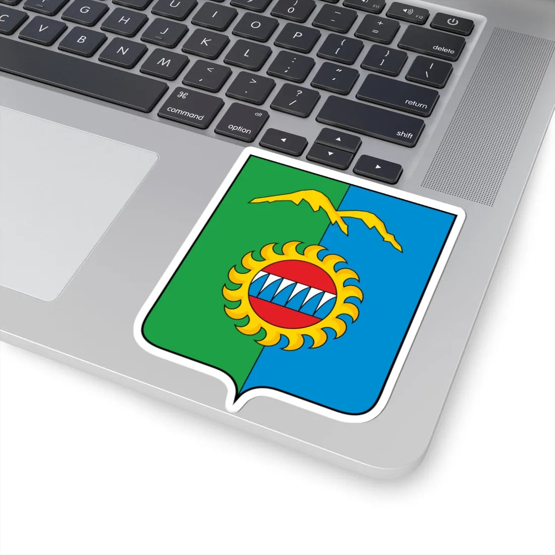 Divnogorsk COA (Russia) (Coat of Arms) STICKER Vinyl Kiss-Cut Decal - The Sticker Space