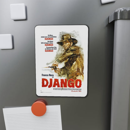 DJANGO 1966 Movie Poster - Die-Cut Magnet-The Sticker Space