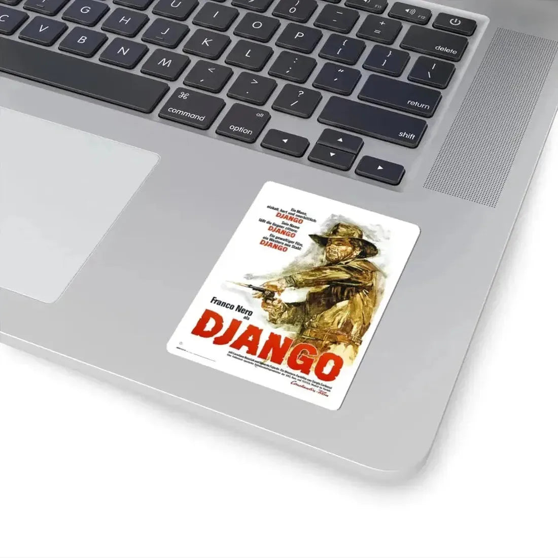 DJANGO 1966 Movie Poster - STICKER Vinyl Kiss-Cut Decal - The Sticker Space