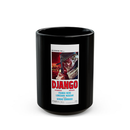 DJANGO (2) 1966 Movie Poster - Black Coffee Mug-15oz-The Sticker Space