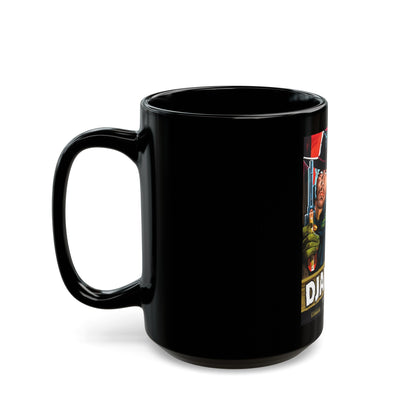 DJANGO (FRENCH) 1966 Movie Poster - Black Coffee Mug-The Sticker Space